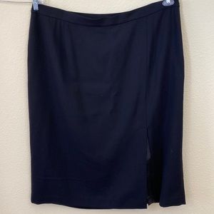 Doncaster Lined Wool Skirt